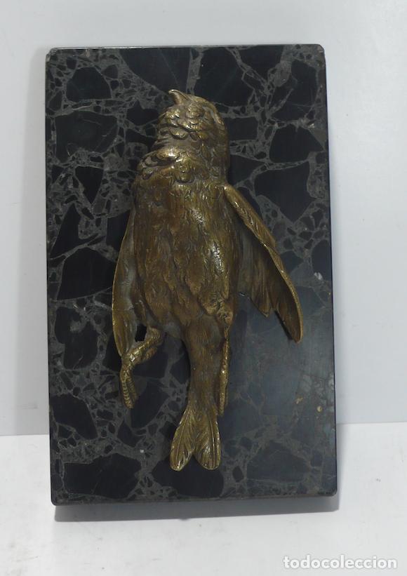 Arte: PEQUE&Ntilde;O BRONCE DE PAJARO - Foto 1