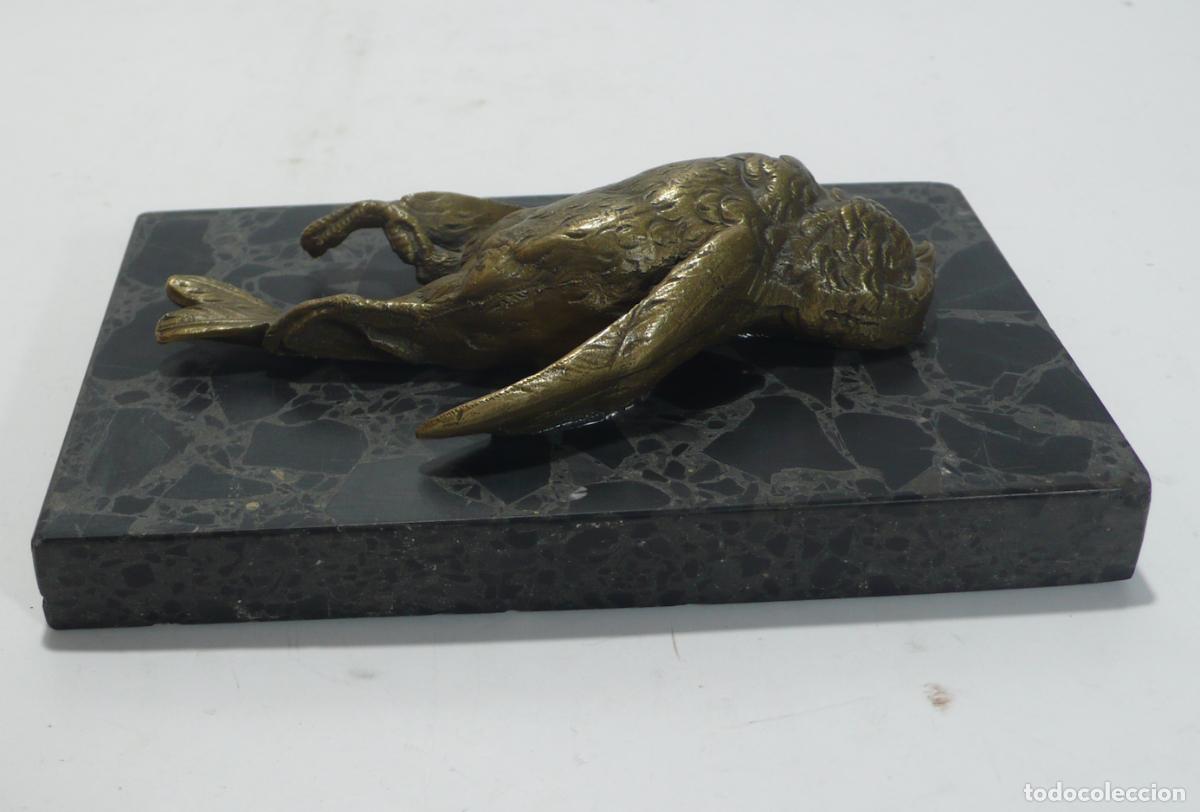 Arte: PEQUE&Ntilde;O BRONCE DE PAJARO - Foto 2