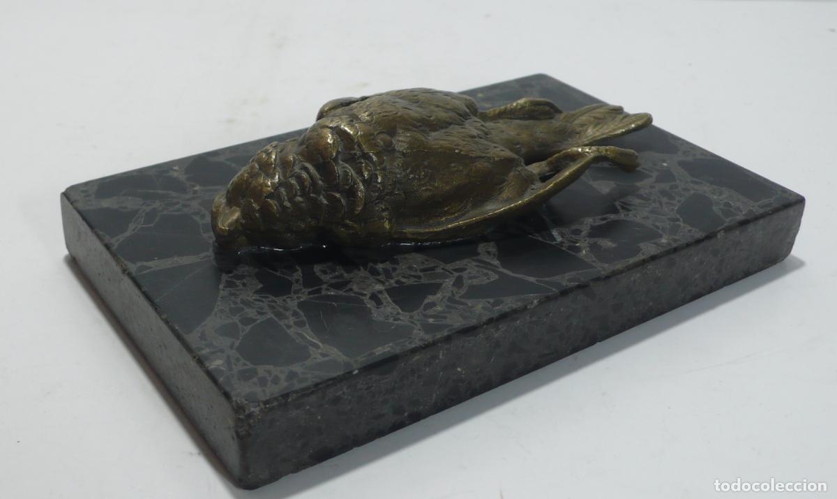 Arte: PEQUE&Ntilde;O BRONCE DE PAJARO - Foto 3