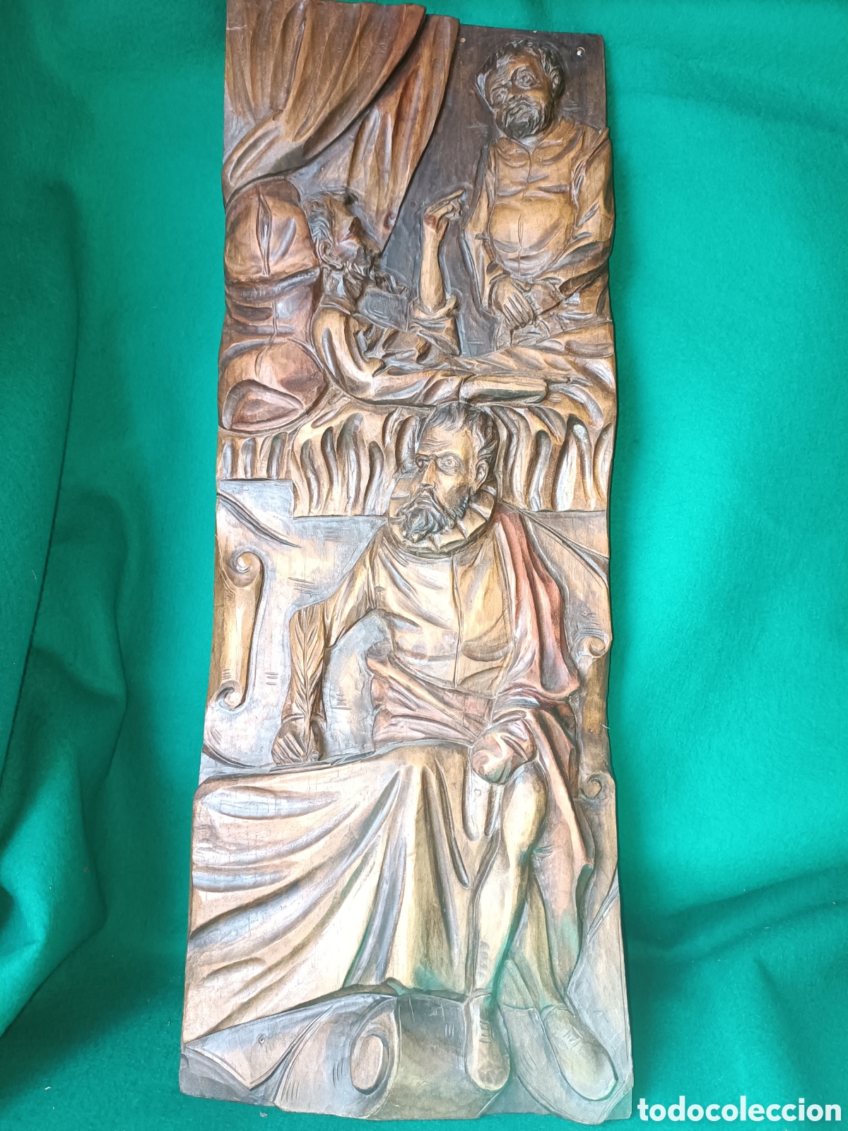 Arte: Madera tallada quijote - Foto 1