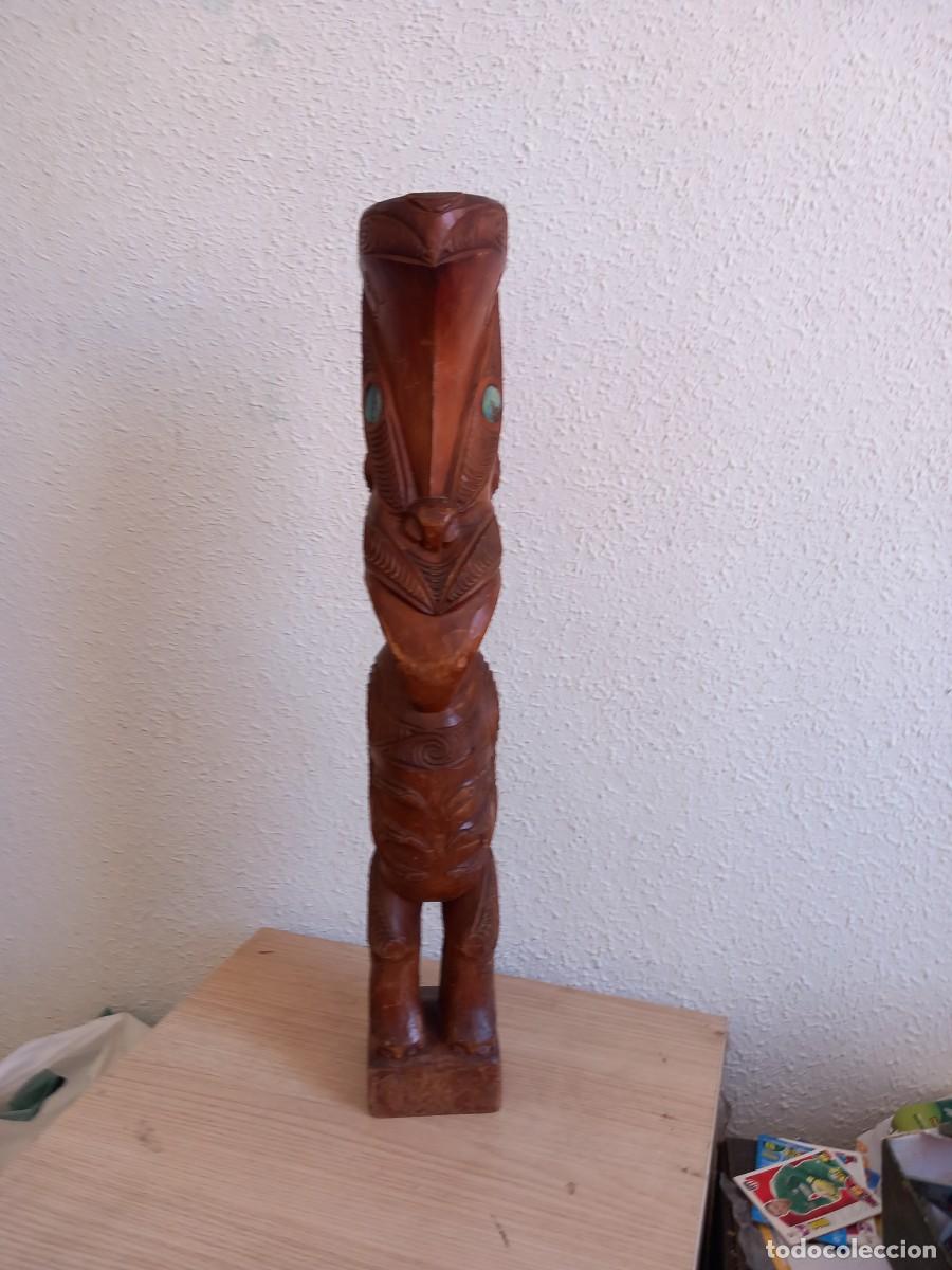 Arte: TALLA DE MADERA 60 CM - Foto 1