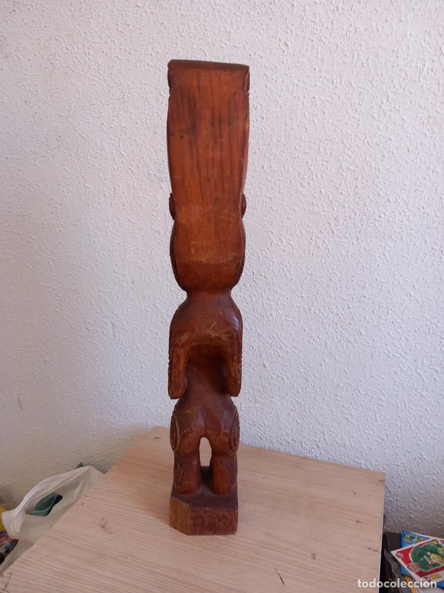 Arte: TALLA DE MADERA 60 CM - Foto 3