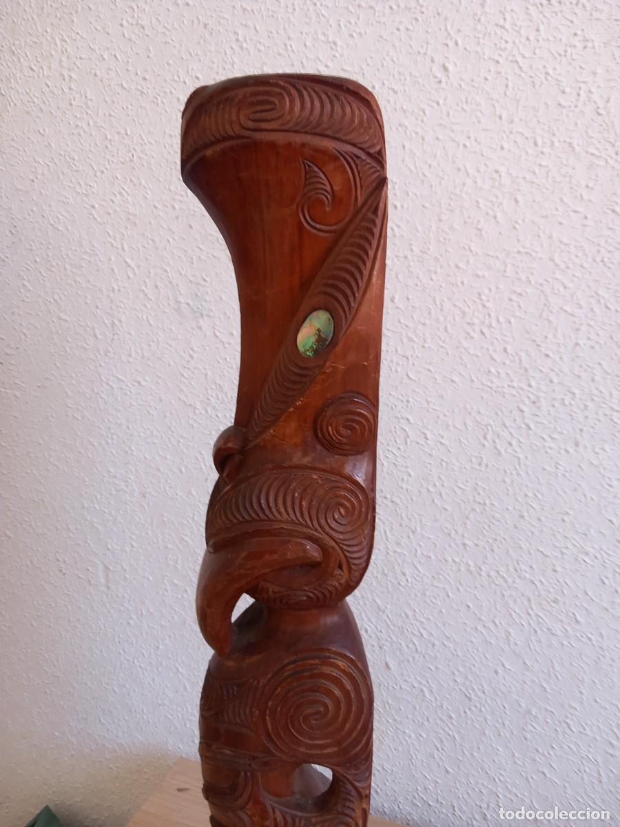 Arte: TALLA DE MADERA 60 CM - Foto 5