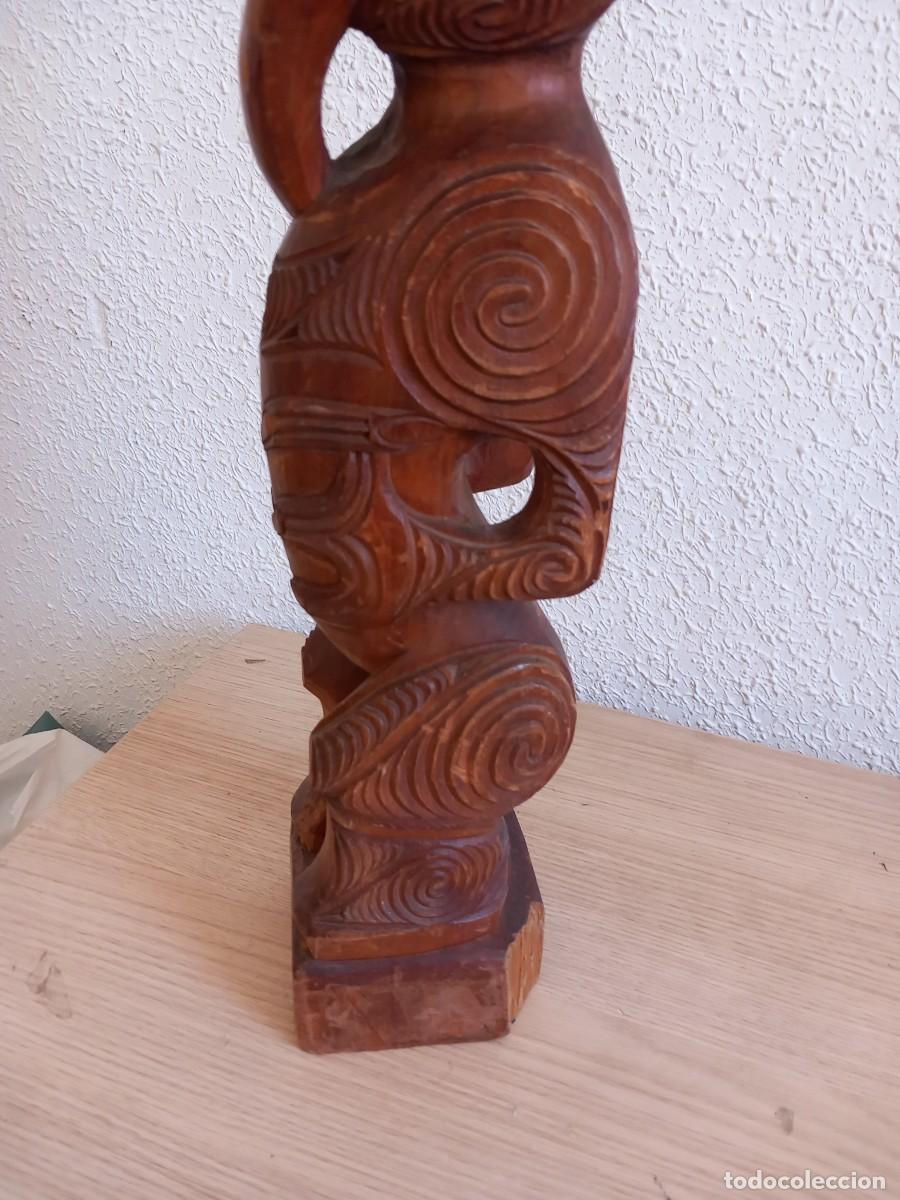 Arte: TALLA DE MADERA 60 CM - Foto 6