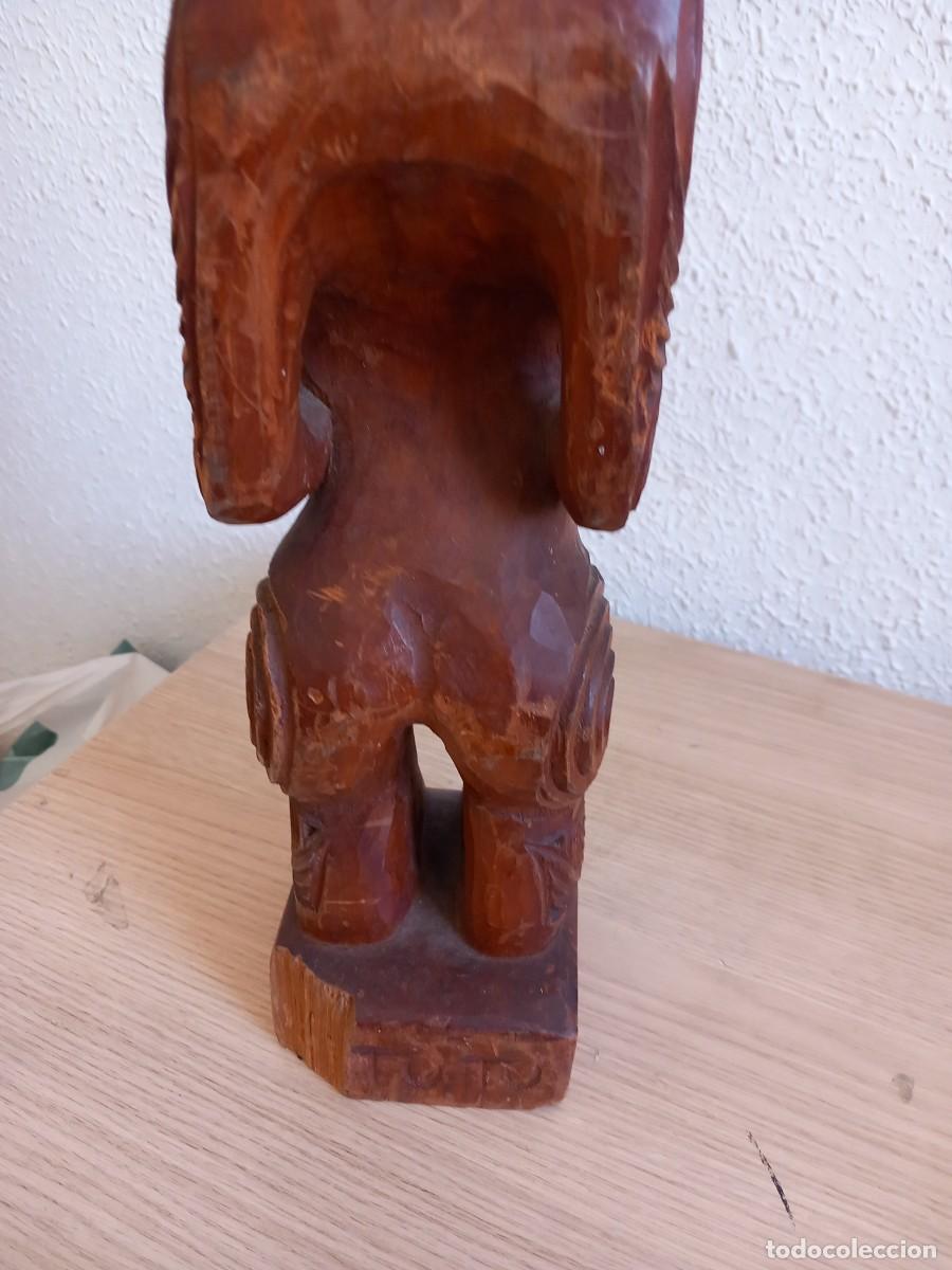 Arte: TALLA DE MADERA 60 CM - Foto 12