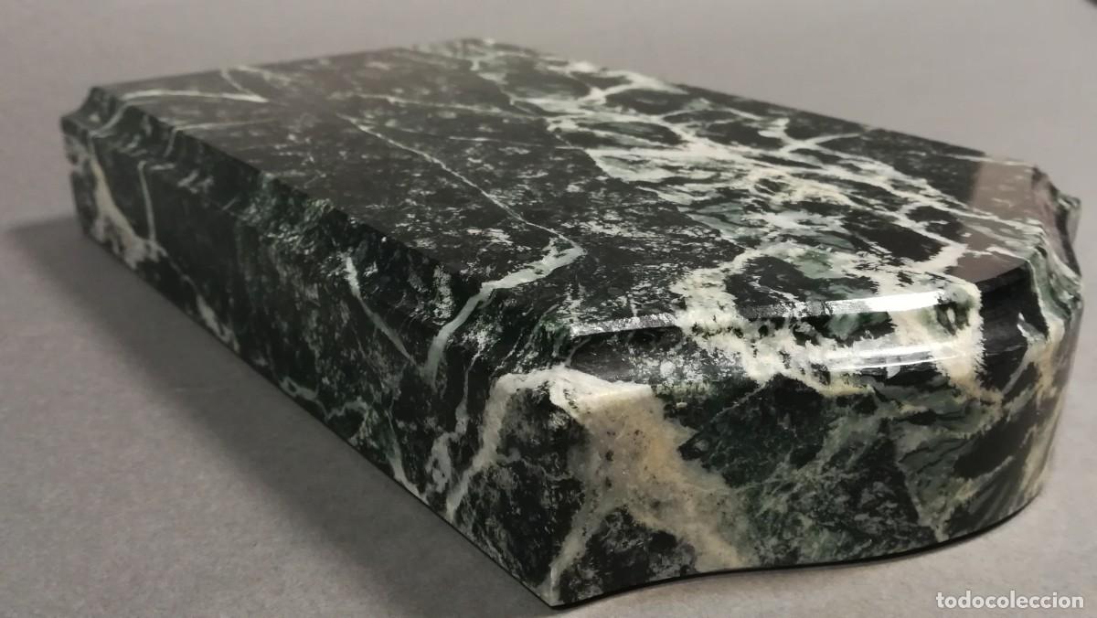 Arte: BASE DE MARMOL VERDE DE MACAEL - Foto 4