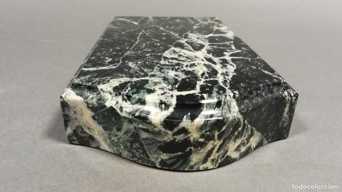 Arte: BASE DE MARMOL VERDE DE MACAEL - Foto 1