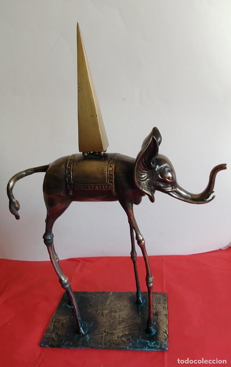 Arte: Salvador Dal&iacute;, SPACE ELEPHANT, bronce