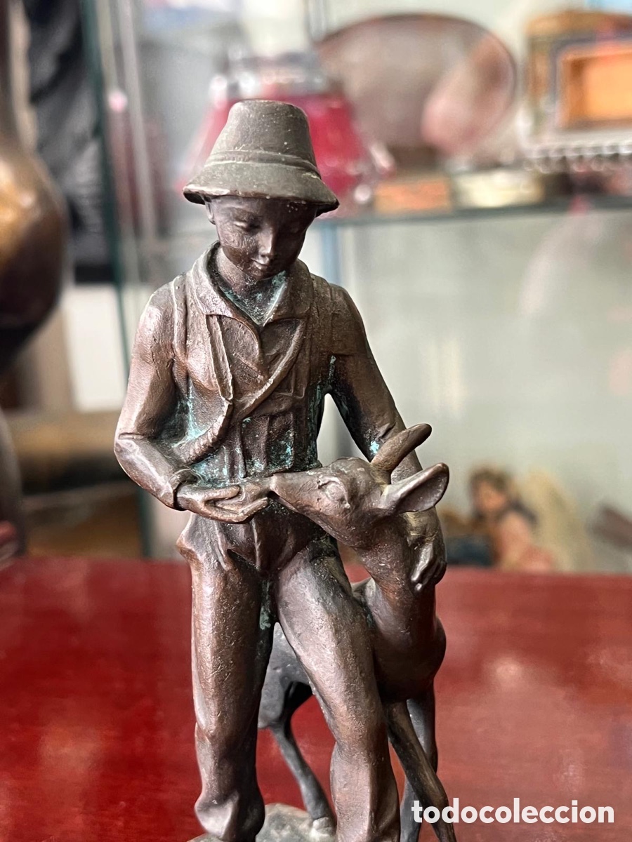 Arte: Bonito bronce firmado - Foto 2