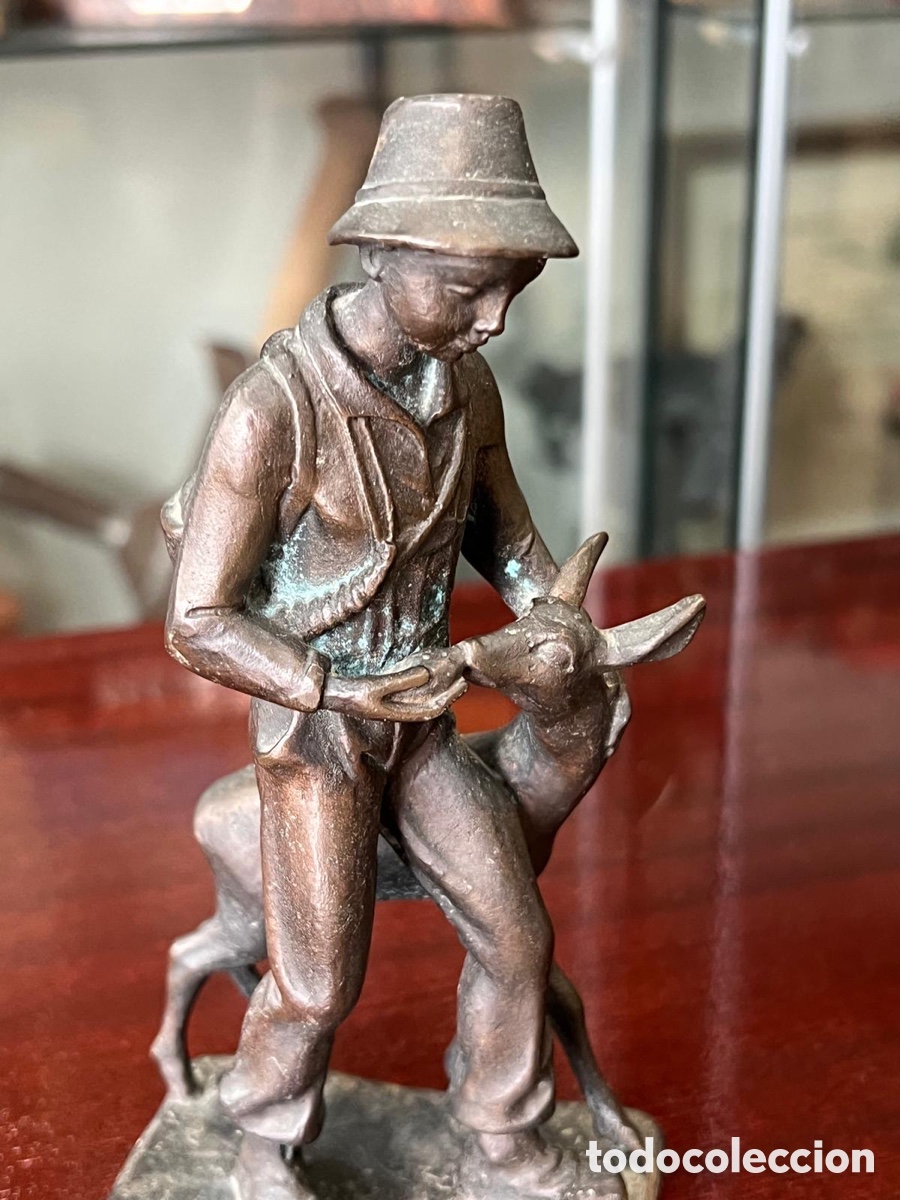 Arte: Bonito bronce firmado - Foto 4