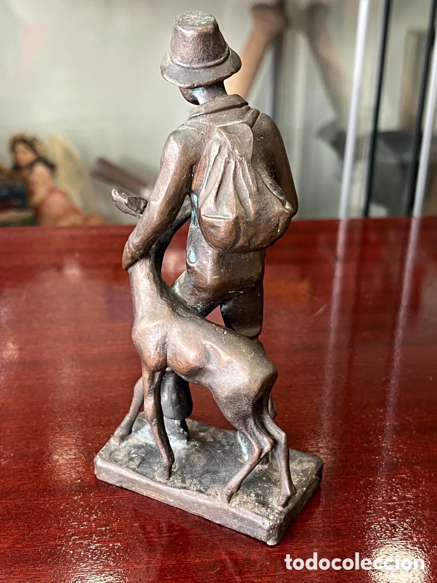 Arte: Bonito bronce firmado - Foto 5