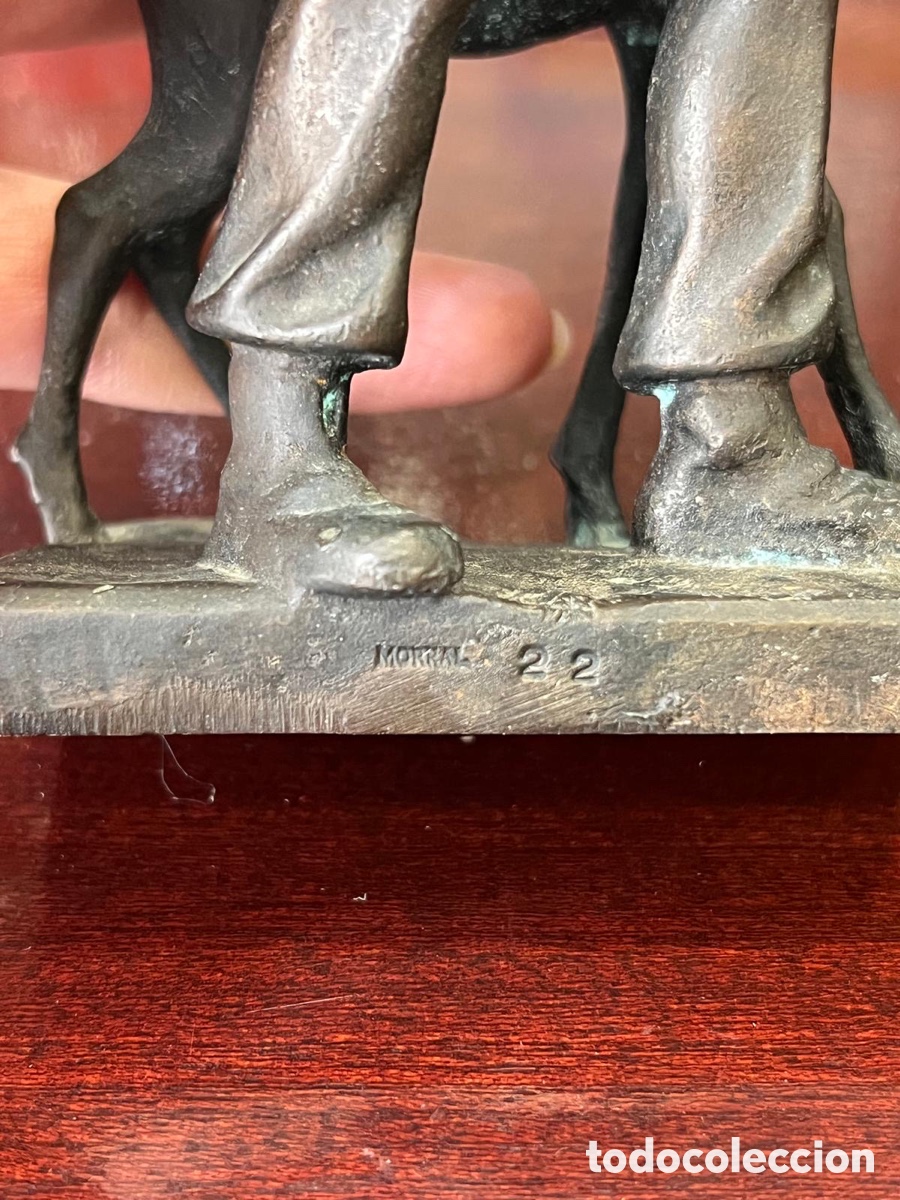 Arte: Bonito bronce firmado - Foto 6