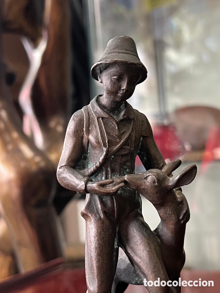 Arte: Bonito bronce firmado - Foto 8