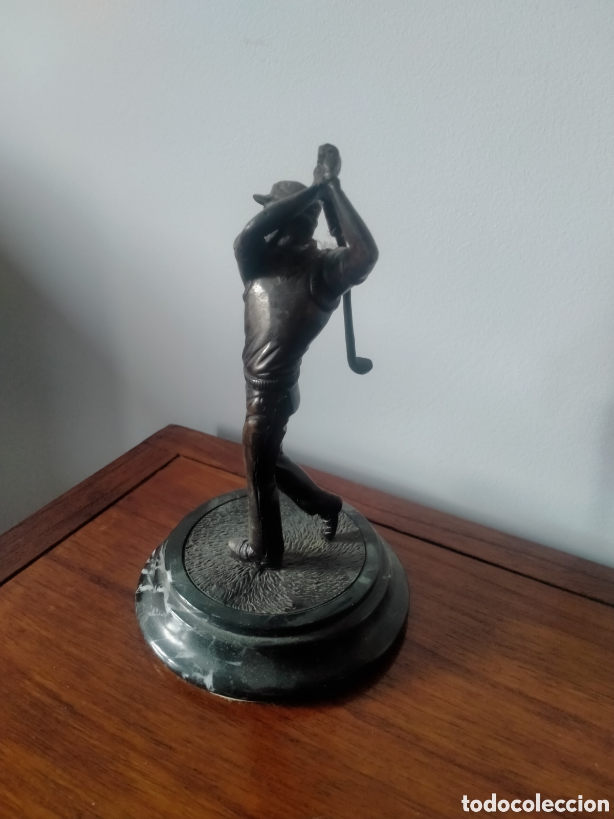 Arte: Figura golfista en bronce - Foto 3