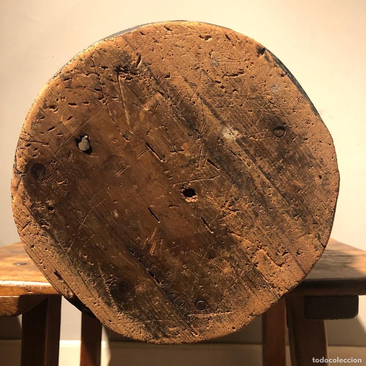 Arte: PEANA EN MADERA TALLADA - Foto 4
