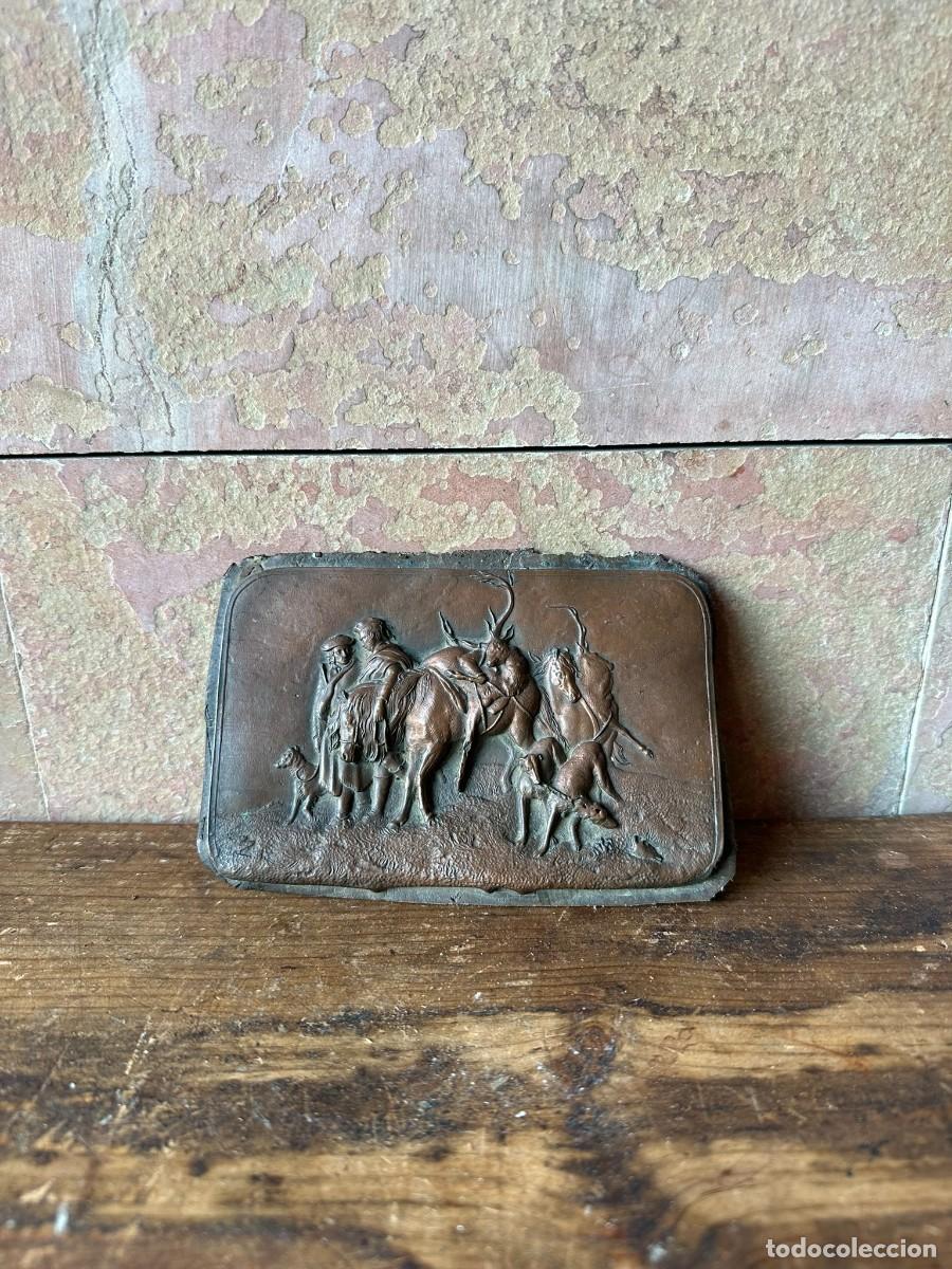 Arte: RELIEVE EN BRONCE. S.XIX - Foto 1