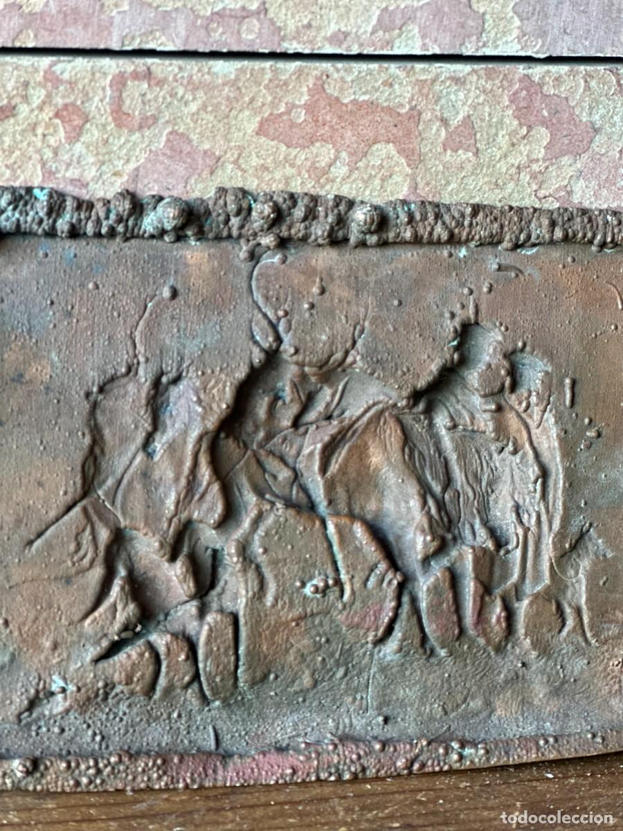 Arte: RELIEVE EN BRONCE. S.XIX - Foto 4