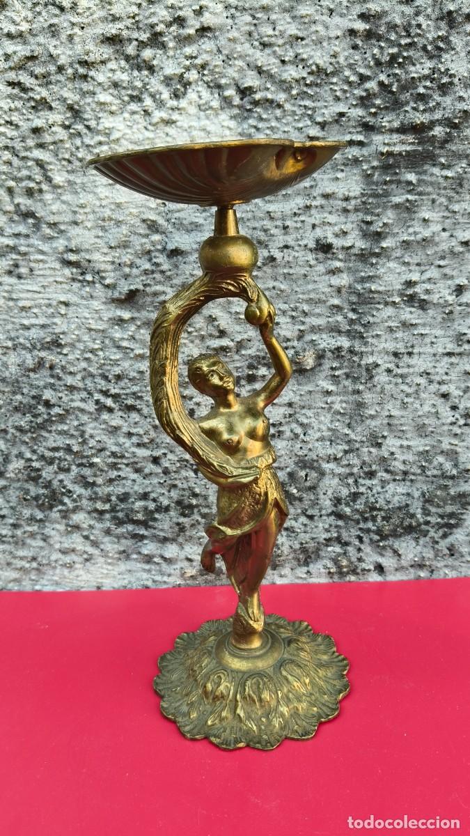 Arte: Cand&eacute;labre bronze Napol&eacute;on 3 - Foto 1