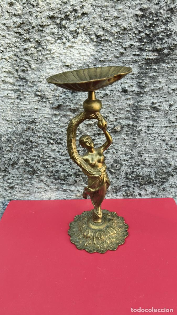 Arte: Cand&eacute;labre bronze Napol&eacute;on 3 - Foto 3