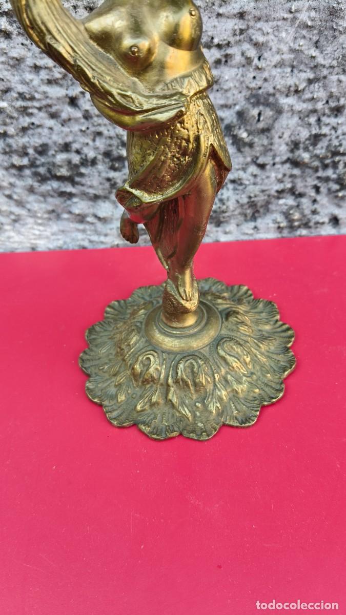 Arte: Cand&eacute;labre bronze Napol&eacute;on 3 - Foto 4