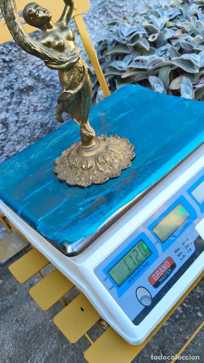 Arte: Cand&eacute;labre bronze Napol&eacute;on 3 - Foto 7