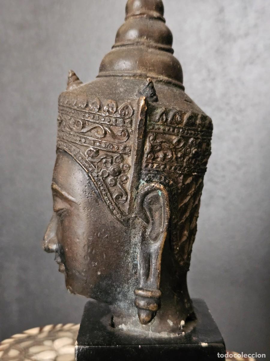 Arte: ANTIGUA EN BRONCE BUDA - Foto 8