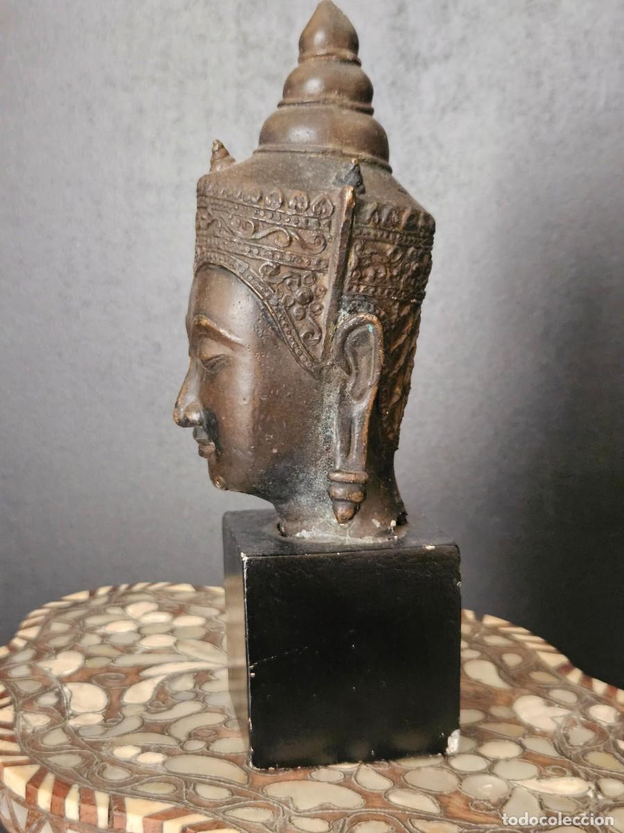 Arte: ANTIGUA EN BRONCE BUDA - Foto 9
