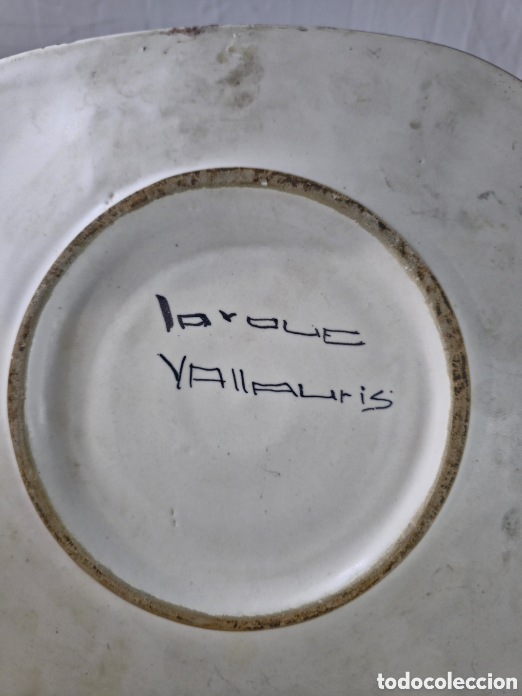 Arte: Plato La Roue Vallauris (Francia) - Foto 8