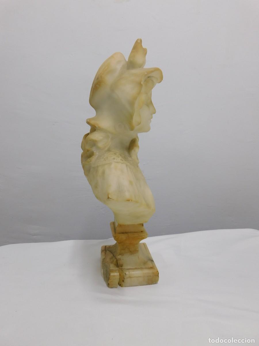 Arte: BUSTO DAMA DE ALABASTRO - Foto 2