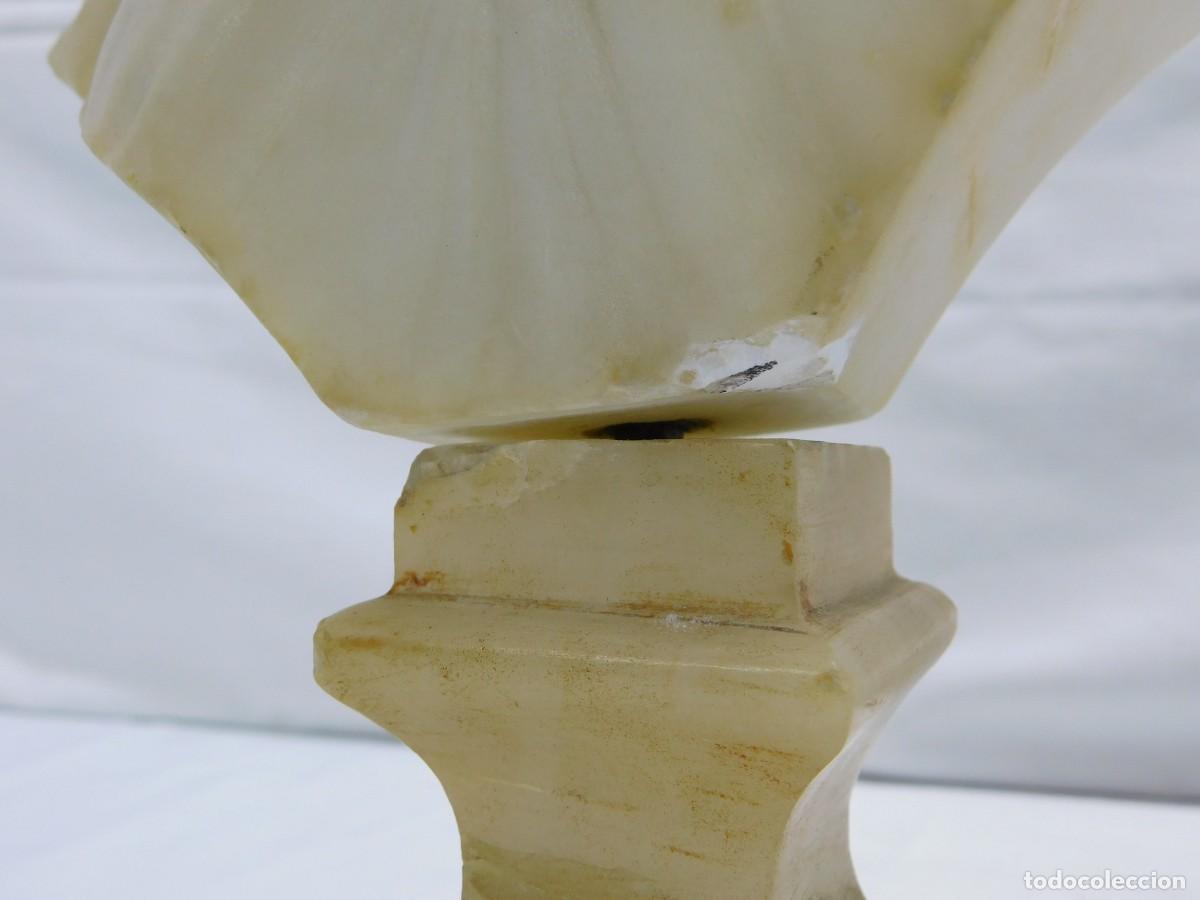Arte: BUSTO DAMA DE ALABASTRO - Foto 14