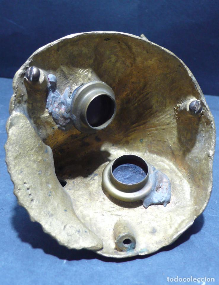 Arte: CABEZA DE BUHO BRONCE - Foto 3