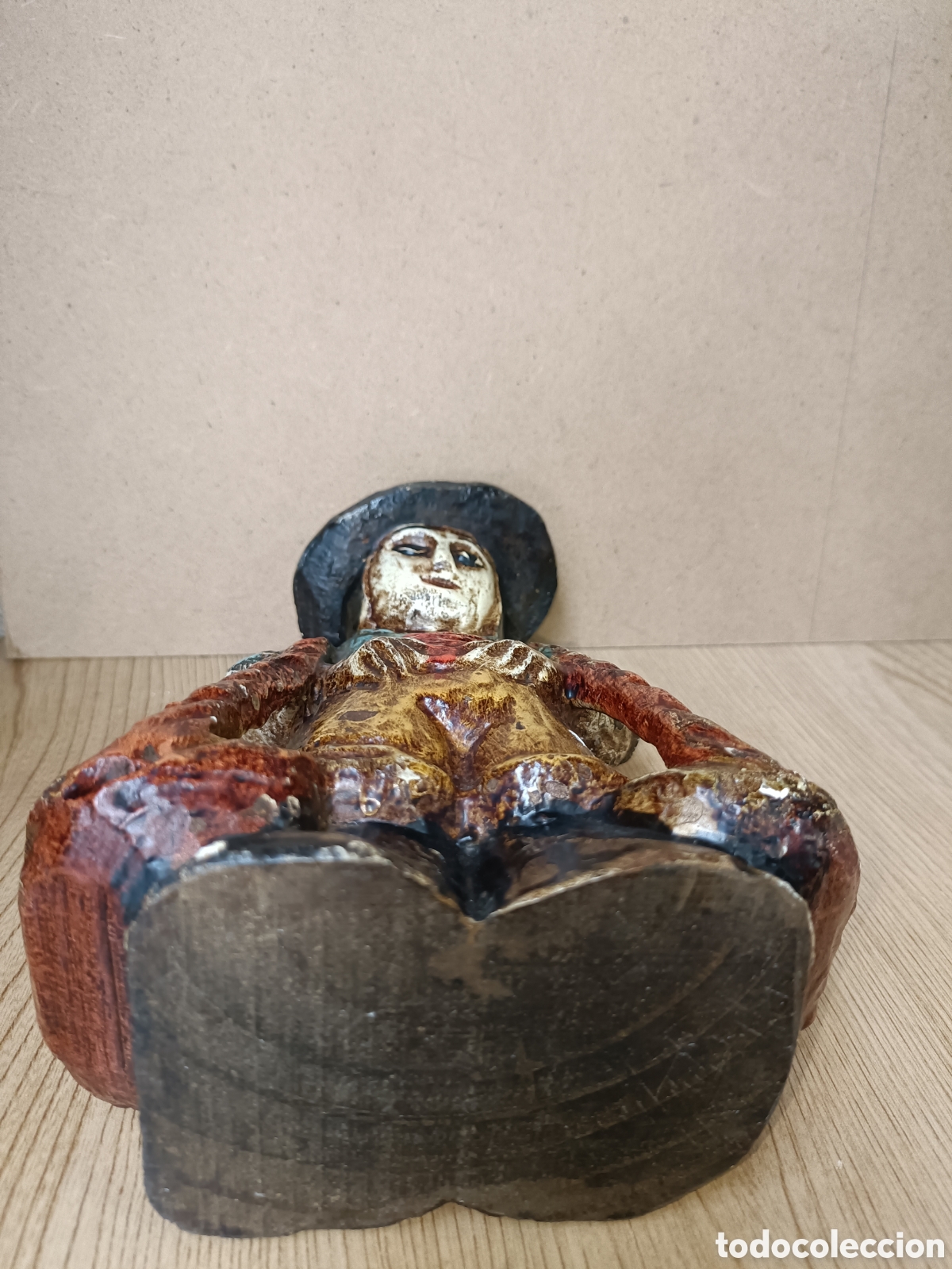 Arte: Figura madera policromada - Foto 6