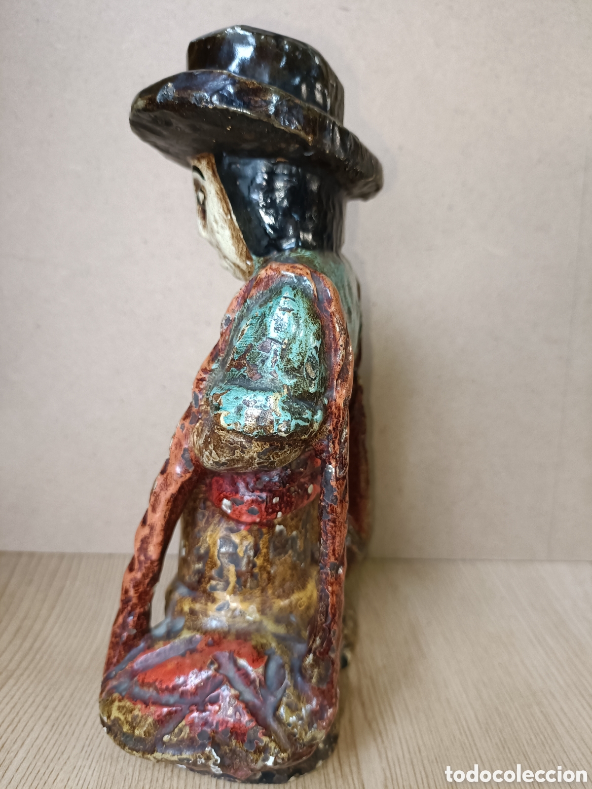 Arte: Figura madera policromada - Foto 7