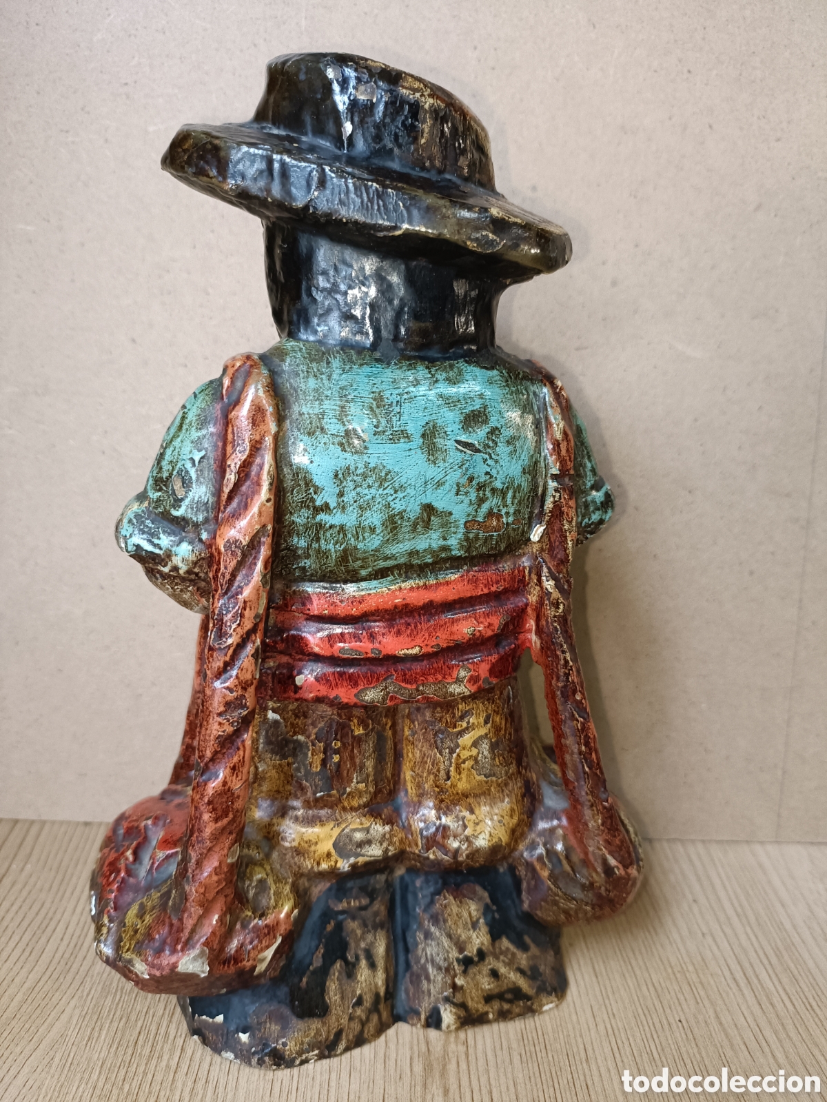 Arte: Figura madera policromada - Foto 4