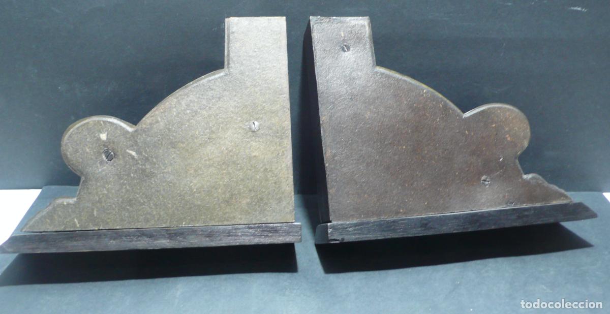 Arte: SUJETA LIBROS DE BRONCE - Foto 4