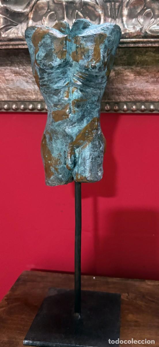 Arte: Torso masculino bronce - Foto 1