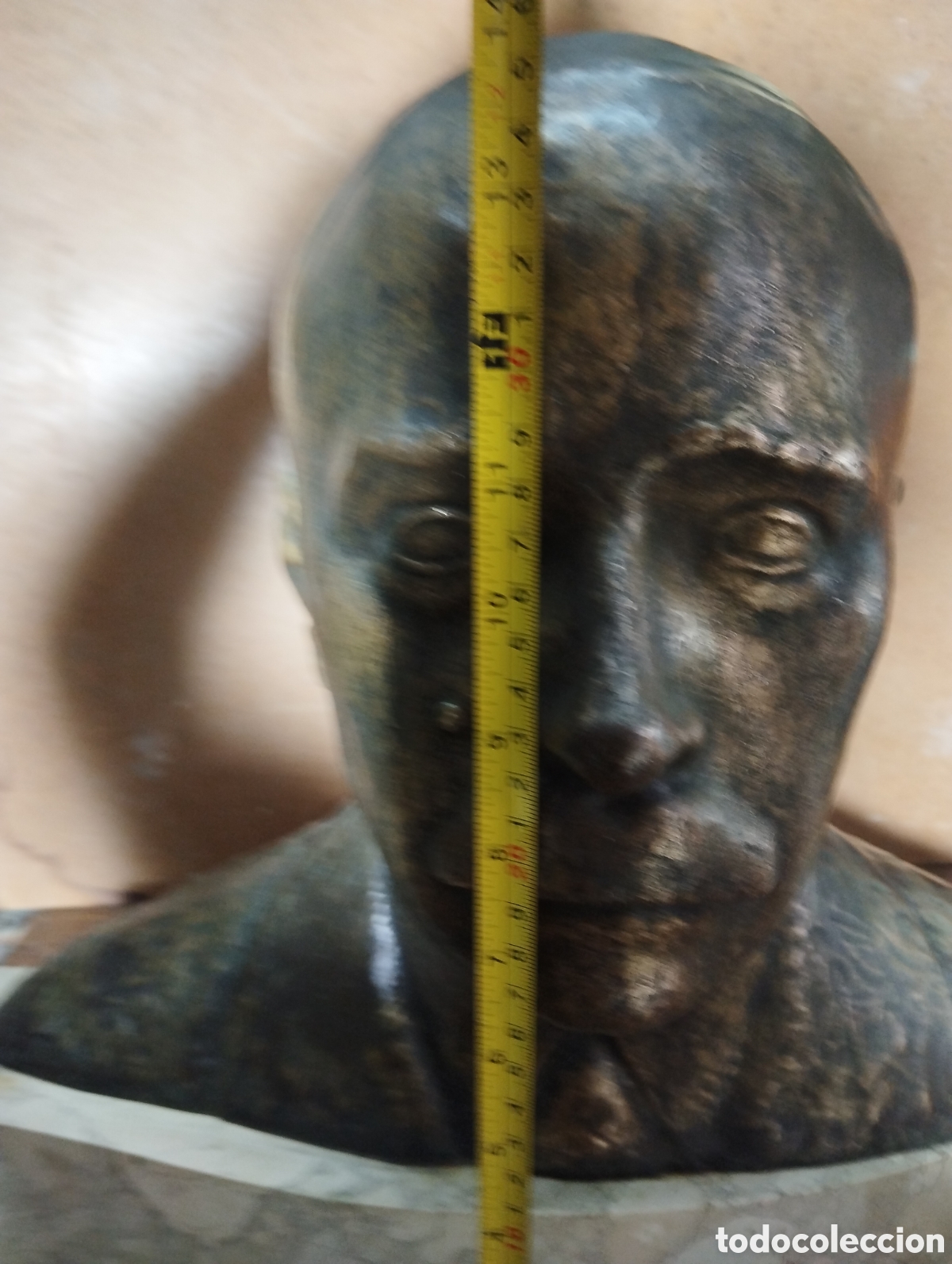 Arte: BUSTO DE BRONCE TAMA&Ntilde;O NATURAL - Foto 8