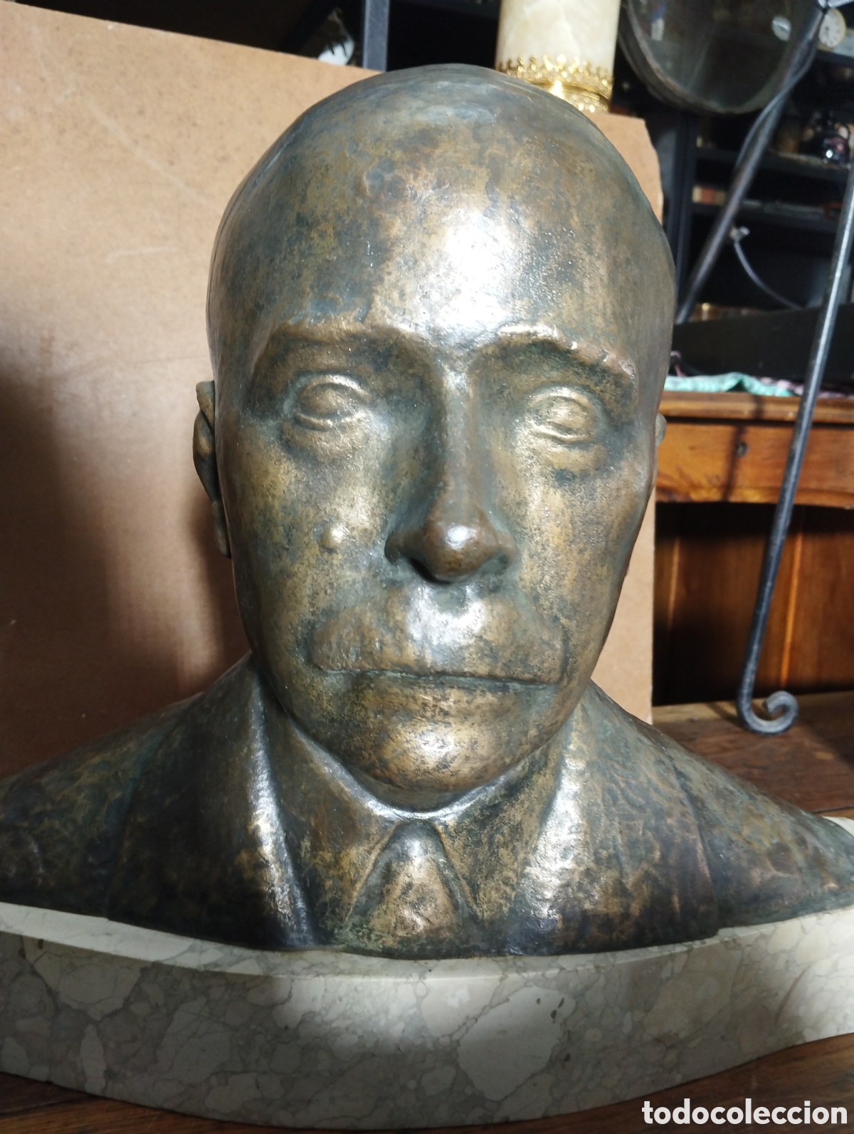 Arte: BUSTO DE BRONCE TAMA&Ntilde;O NATURAL - Foto 6