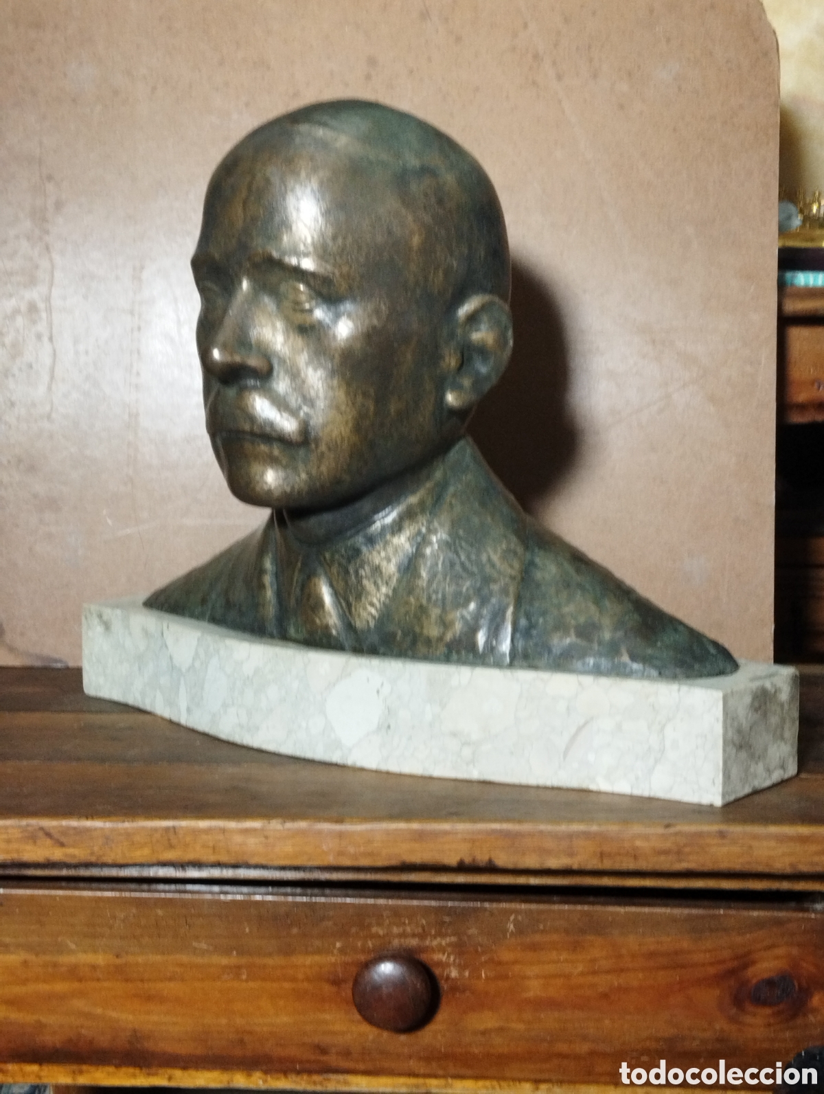 Arte: BUSTO DE BRONCE TAMA&Ntilde;O NATURAL - Foto 5