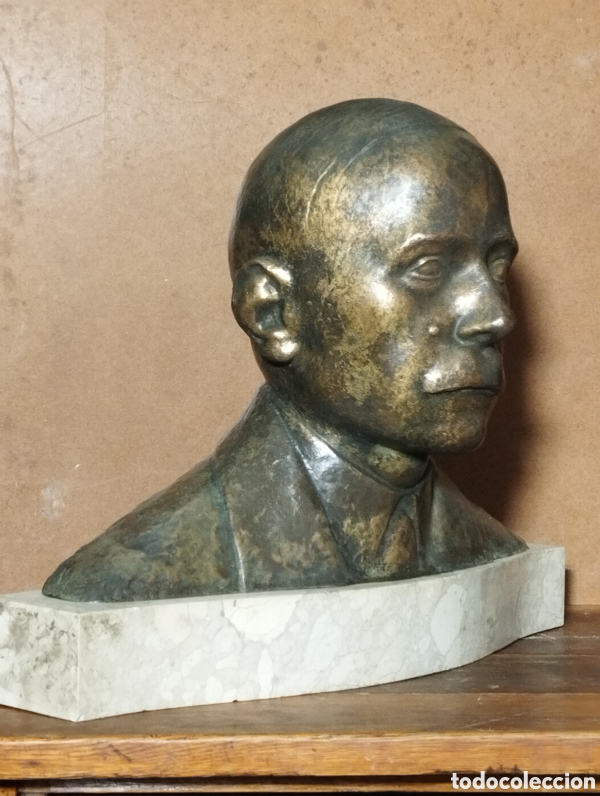 Arte: BUSTO DE BRONCE TAMA&Ntilde;O NATURAL - Foto 4