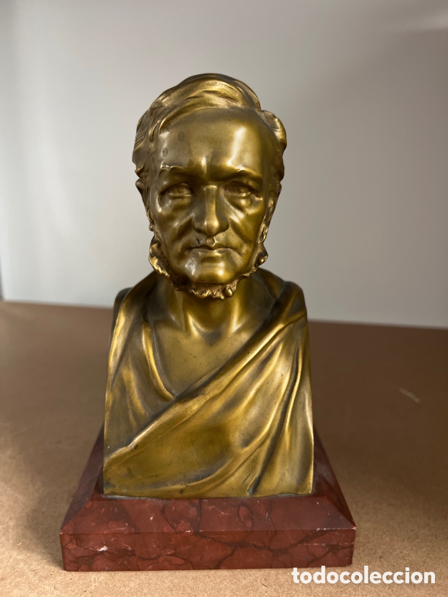 Arte: Busto Bronce Wagner. H Muller - Foto 1