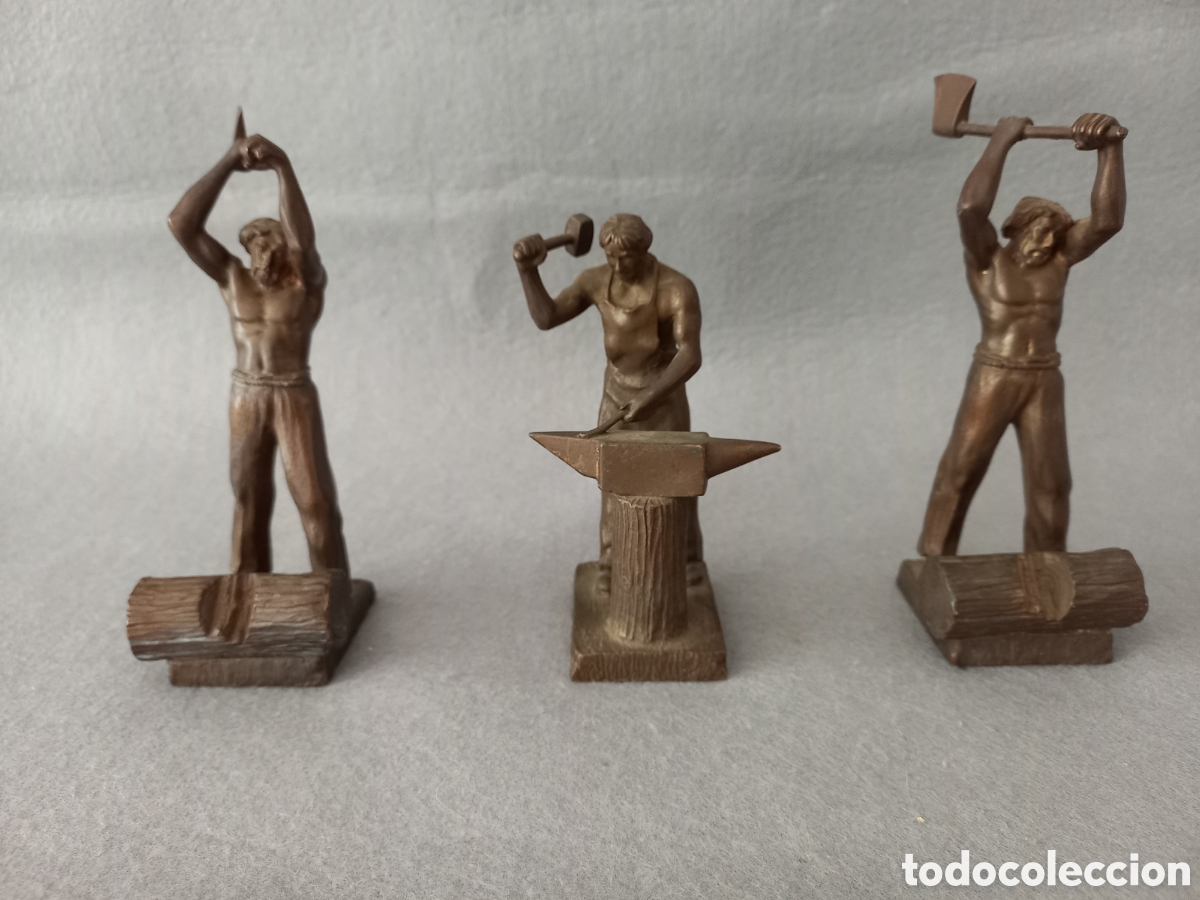 Arte: figuras en miniatura de bronce - Foto 1