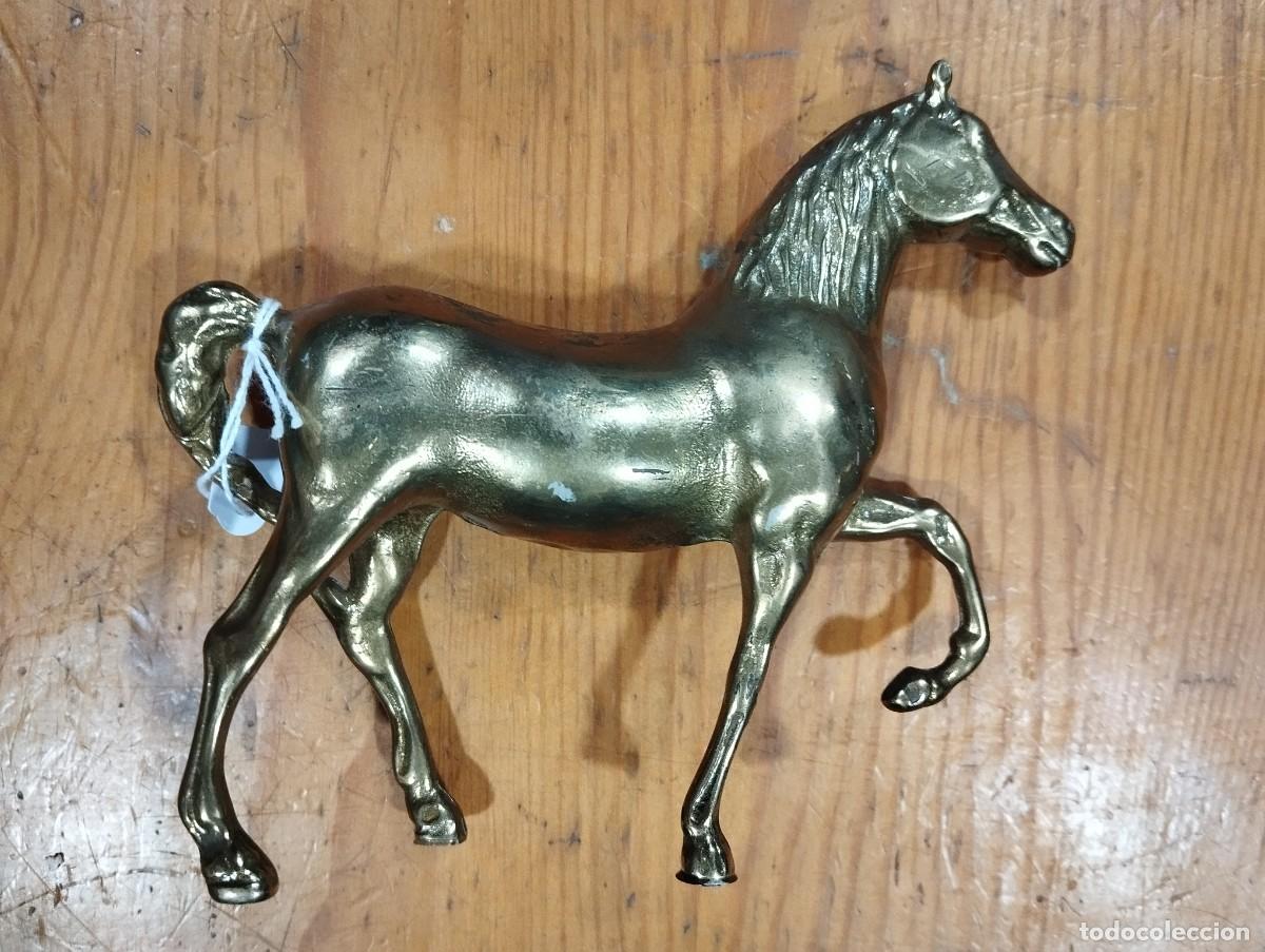 Arte: CABALLO DE BRONCE DORADO. - Foto 8