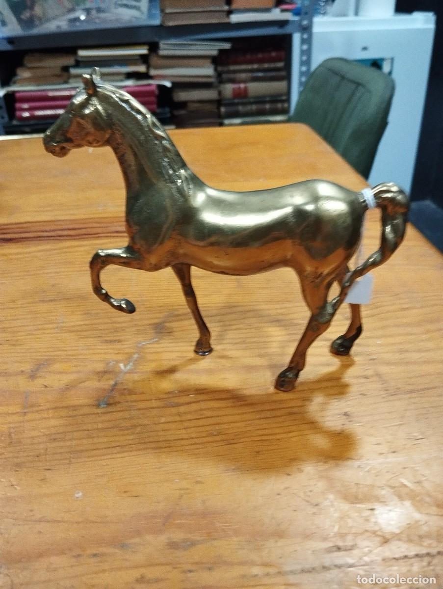 Arte: CABALLO DE BRONCE DORADO. - Foto 10