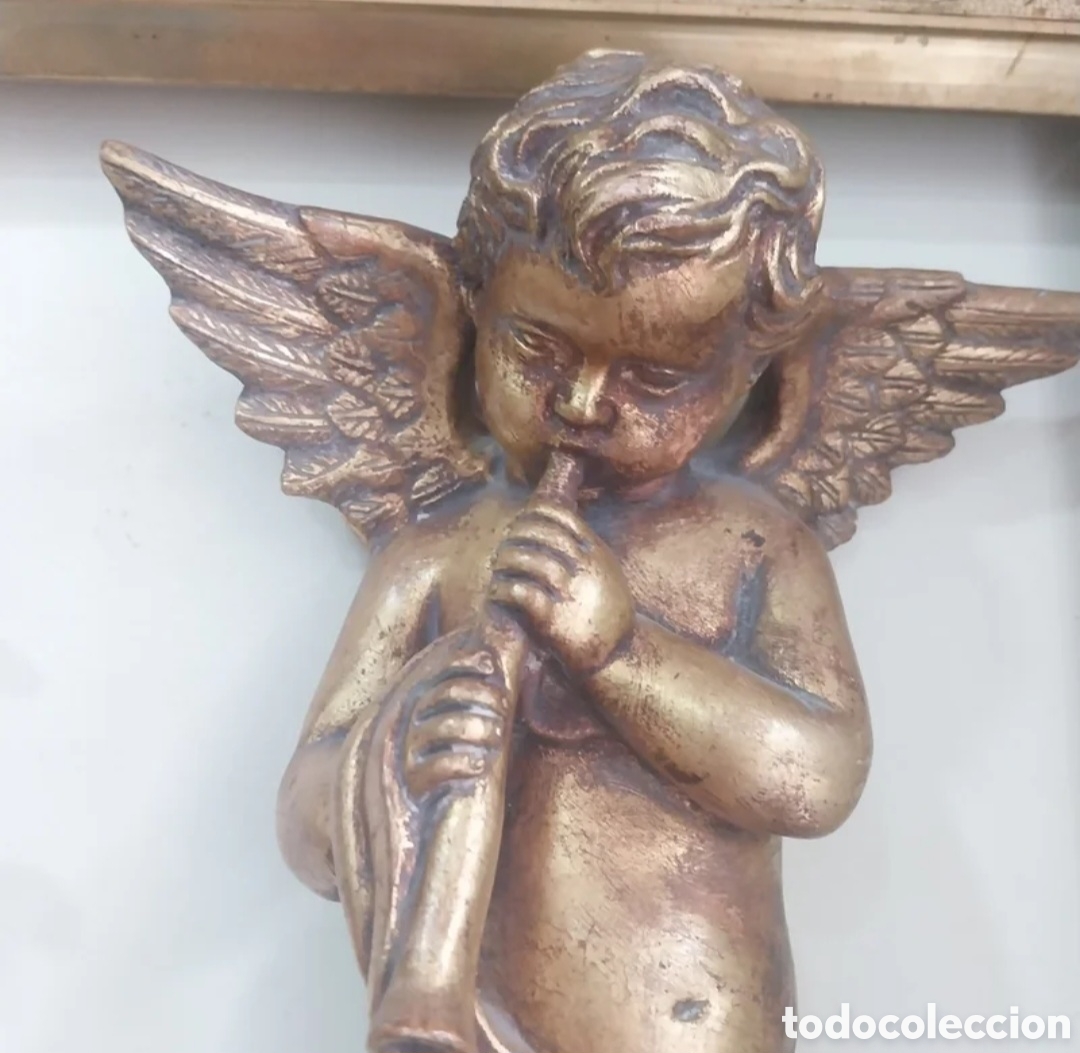 Arte: Preciosos querub&iacute;s de escayola. - Foto 5