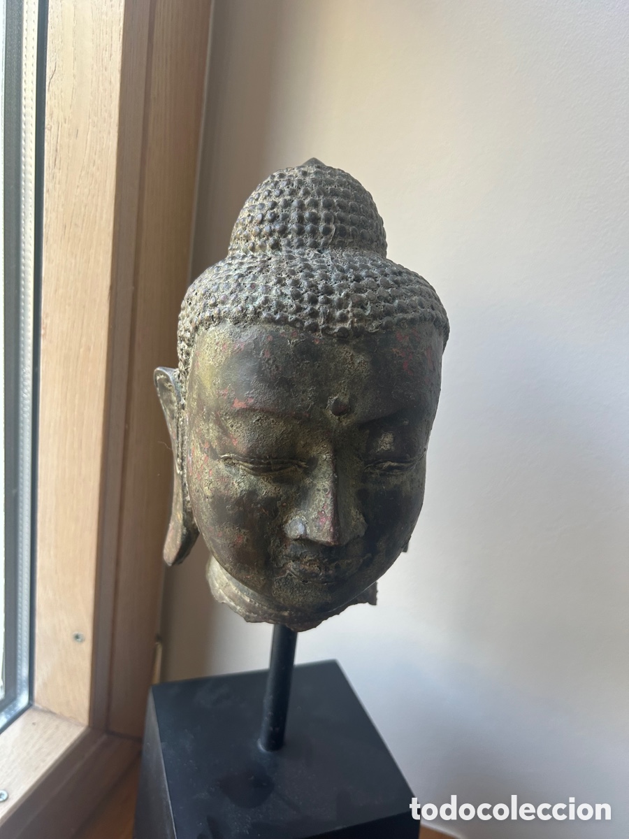 Arte: Escultura Buda con pie - Foto 4