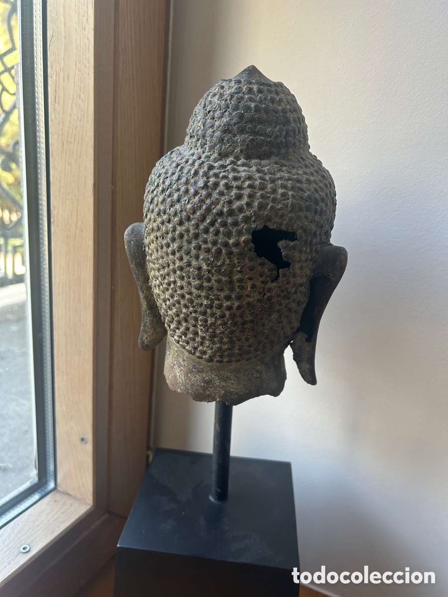 Arte: Escultura Buda con pie - Foto 5
