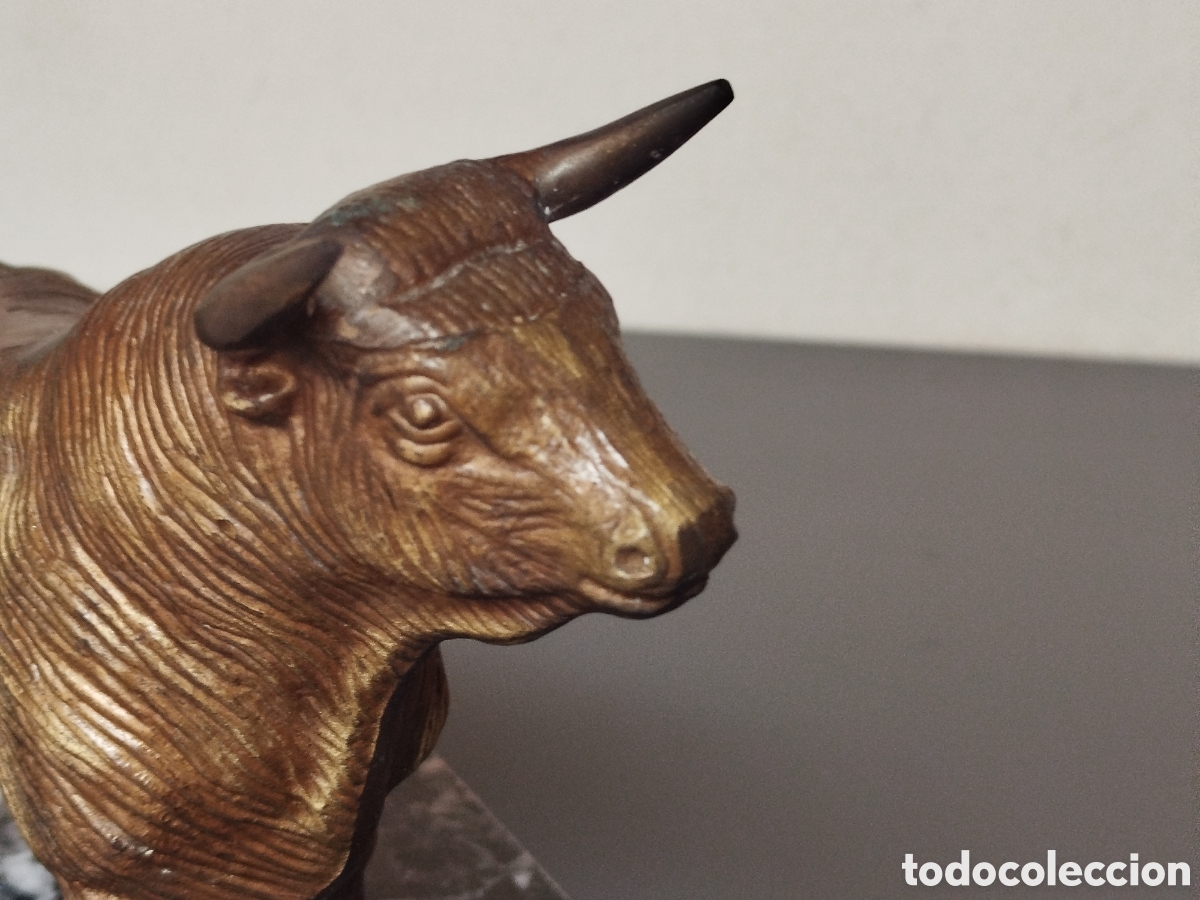 Arte: Figura toro de bronce - Foto 7