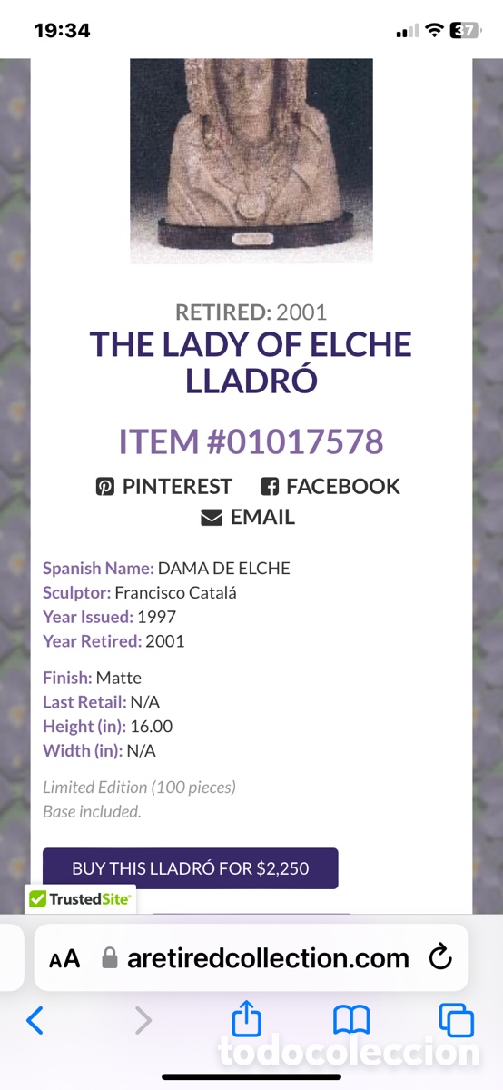 Arte: Dama de Elche Lladr&oacute; - Foto 10