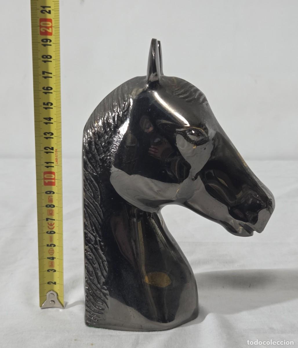 Arte: Cabeza de caballo en bronce - Foto 13